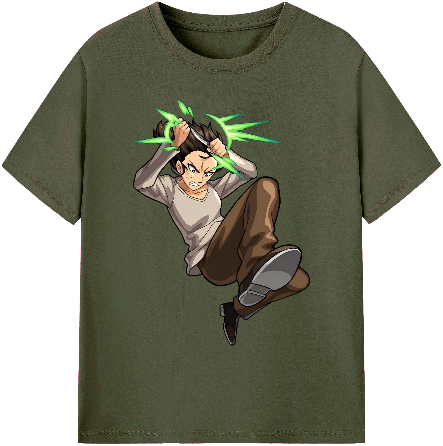 （画像用） 進撃の巨人 Attack on Titan 綿100％ メンズ半袖Tシャツ｜肌触りやわらか＆通気性